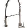 Llave monomando extensible Acero ShootHome